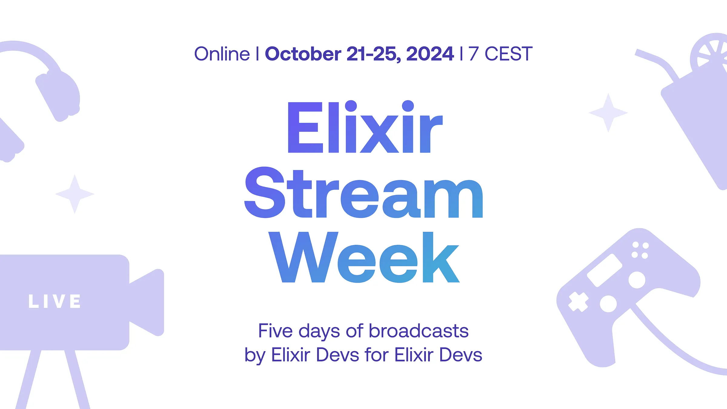 Elixir Stream Week 2024 banner
