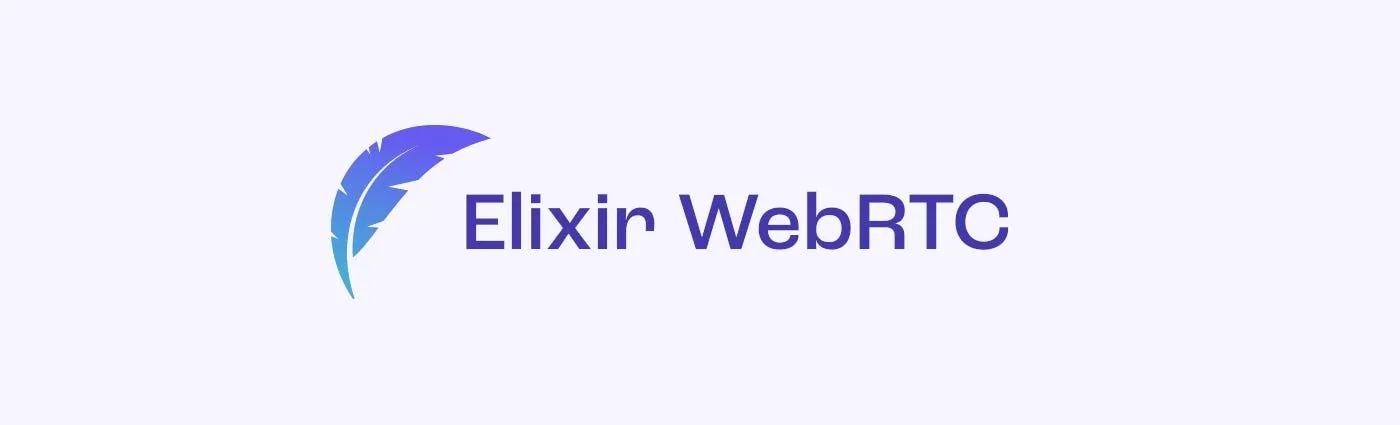 Elixir WebRTC logo